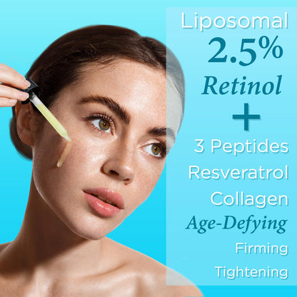 Ebanel Bundle of 2.5% Retinol Moisturizer and Serum Ebanel buy supplements Au