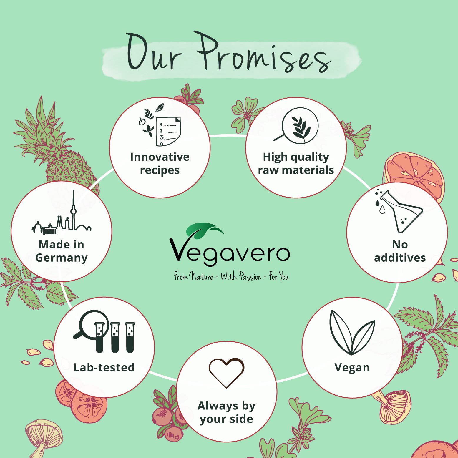 Vegavero Vegan Collagen Complex + Hyaluronic Acid | NO Additives | Vegan Collagen Powder Vollagen VegaveroBuy Supplements Australia