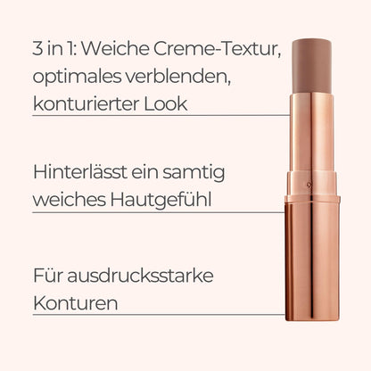 M. Asam MAGIC FINISH Cream Contour Stick medium-dark (0.28 Oz)- creamy contour stick for a defined face shape, creates optical shadows, bronzer stick with moisturizing hyaluronic acid, vegan M. AsamBuy Supplements Australia