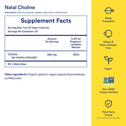 Ritual Mom-to-Baby Set with Prenatal Vitamins and Natal Choline Supplements, Supports Pregnancy, Baby's Cognitive Function, Fetal Brain Development, 30 Day Supply RitualBuy Supplements Australia