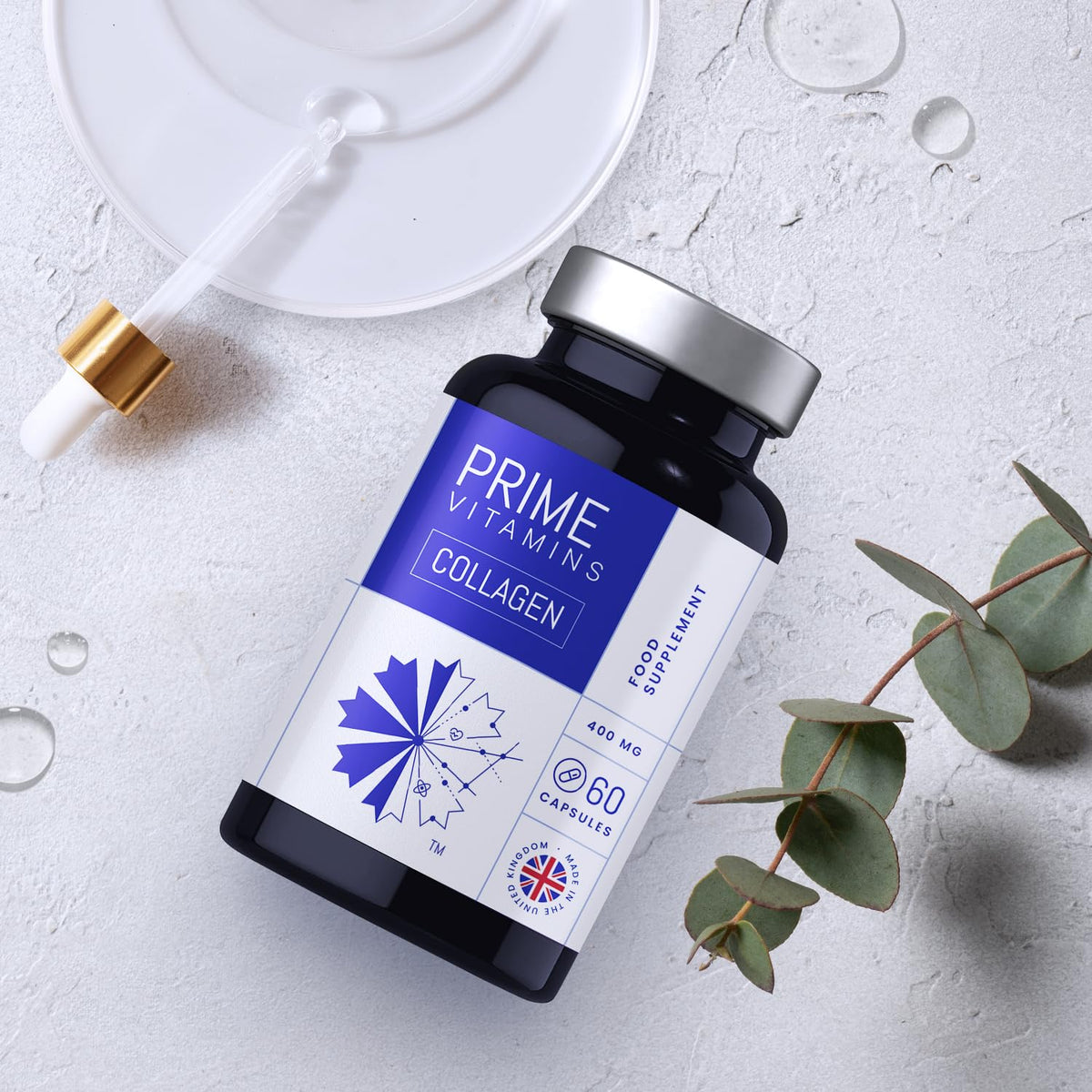 Marine Collagen 400mg | Hydrolysed Collagen Supplements for Women & Men PRIME VITAMINSBuy Supplements Australia