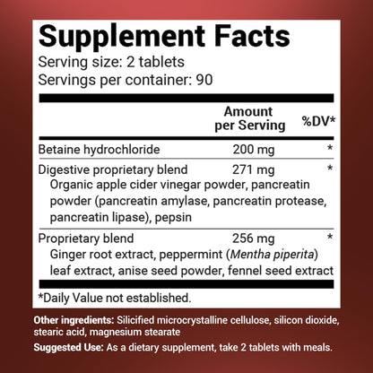 Dr. Berg Advanced Digestive Formula with Apple Cider Vinegar - Includes Digestive Health Dr. Berg NutritionalsBuy Supplements Australia