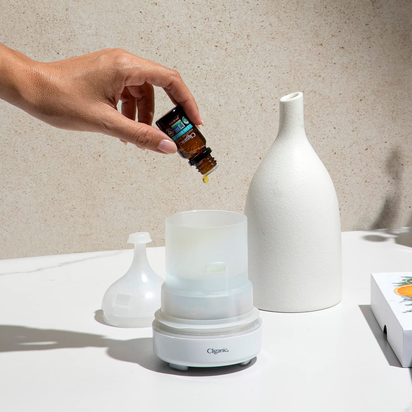 Cliganic Organic Peppermint Essential Oil - 100% Pure Natural for Aromatherapy Diffuser CliganicBuy Supplements Australia