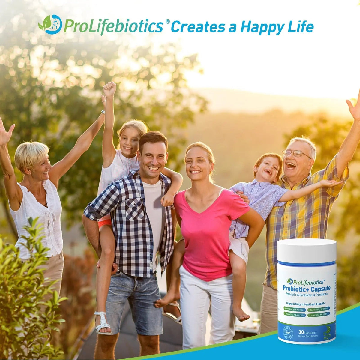 3-in-1 Probiotics for Gut and Digestive Health,Immune Support,Supplements Supporting Occasional Constipation,Diarrhea,Gas,Bloating,Delayed-Released Designed to Thrive, 30 Vegan Capsules PROLIFEBIOTICSBuy Supplements Australia