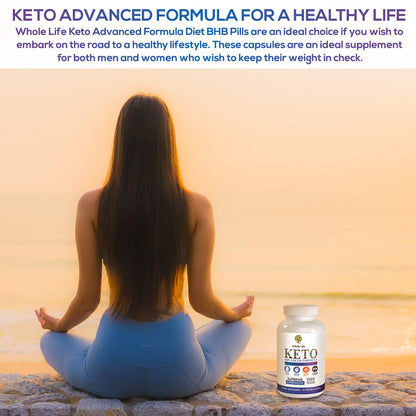 WHOLE LIFE Keto Advanced Formula Diet BHB Pills - Ketogenic All Natural, Support WHOLE LIFEBuy Supplements Australia