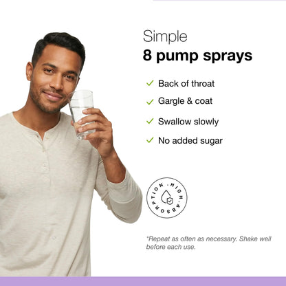 Dr. Schulze's Throat & Tonsil - Soothing Throat Spray for Fast-Acting Protection - Supports Immunity - Plant-Based Formula - Easy-Spray Nozzle - Gluten-Free & Vegan - 1 oz (13 Servings) Dr. Schulze'sBuy Supplements Australia