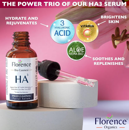 Hyaluronic Acid Serum for Skin – Anti-Aging Moisturizer Face Serum for Brightening, Plumper & Smoother Skin. Non-Greasy, Ultra-Hydrating Niacinamide, B5 & Vitamin C Skin Care Facial Serum, 2 oz Florence buy supplements Au