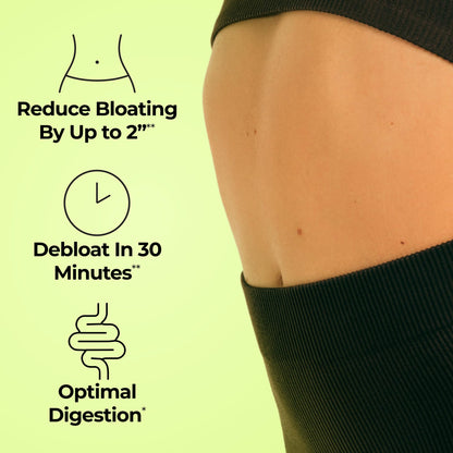 HUM Flatter Me Digestive Enzymes for Women & Men, Digestive Health Bloating Supplement with Ginger & Peppermint Leaf, Fast Acting Anti Bloat Pills Multi Enzyme for Debloating, Vegan, 60 Capsules HUMBuy Supplements Australia