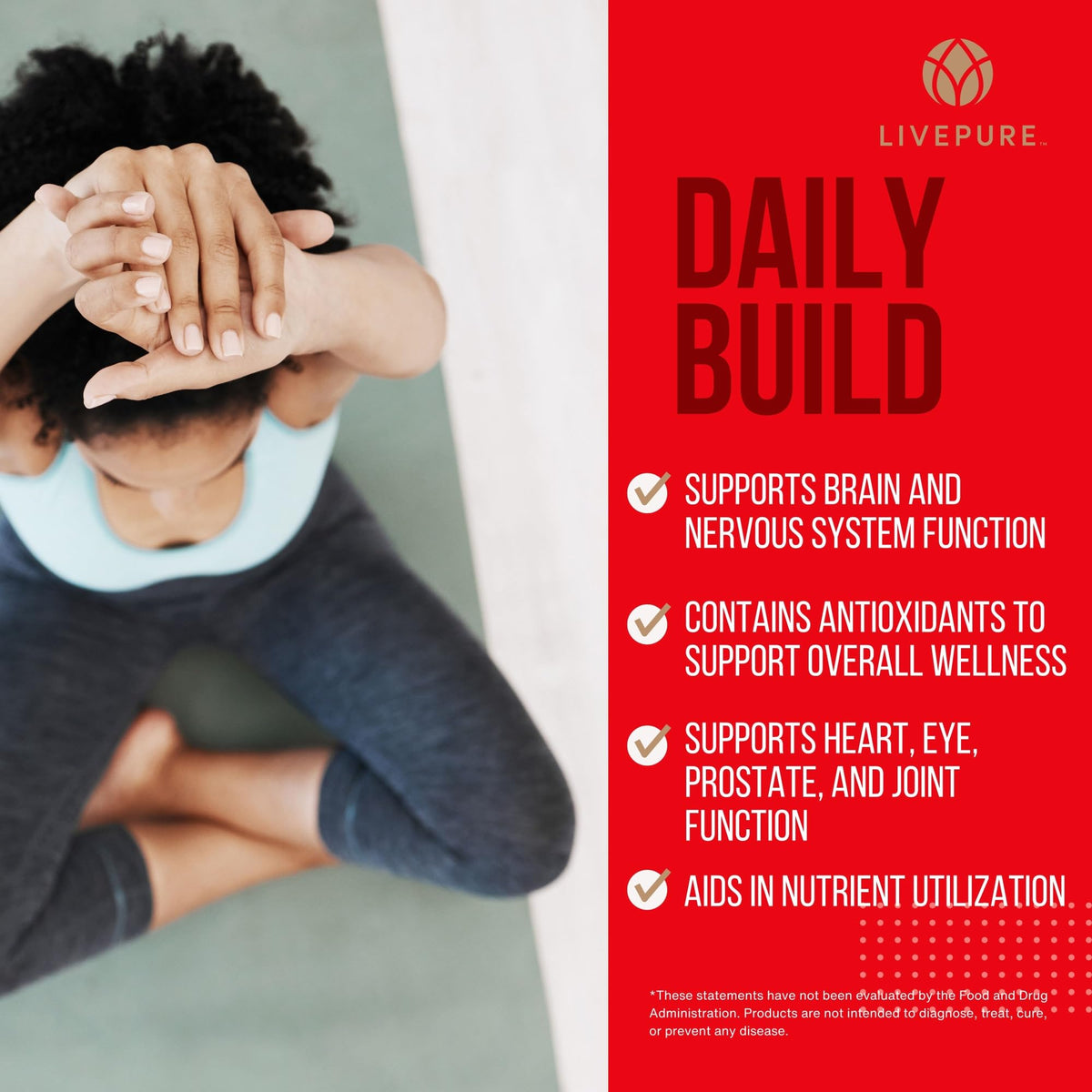 PURE Daily Build | 120 Capsules | Advanced Multivitamin Supplement | Enhanced with Essential Vitamins, Minerals PUREBuy Supplements Australia