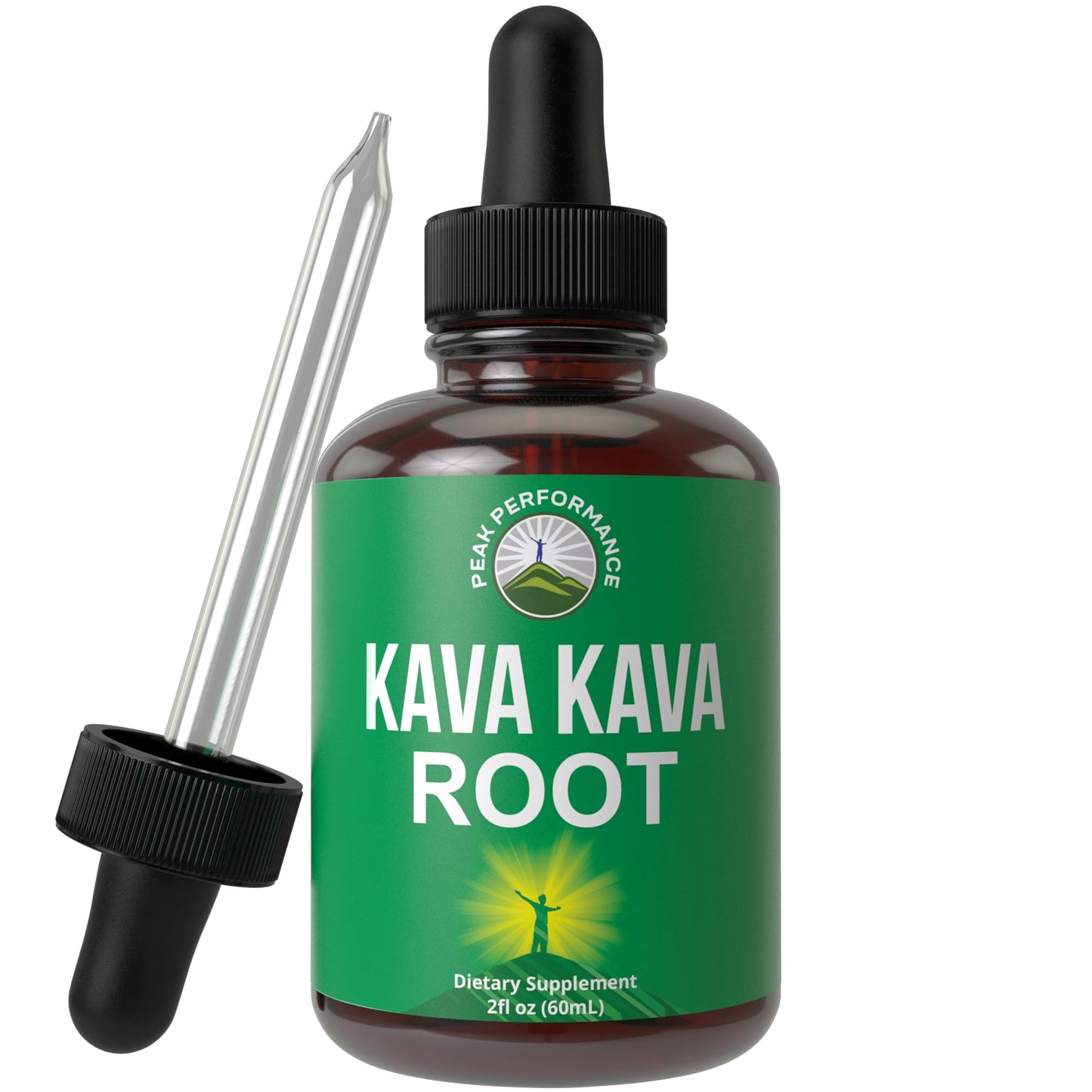 Peak Performance Kava Kava Root Extract Calming Liquid Drops More Concentrated - 1:3 Extraction Ratio. Vegan Supplement Aid for Relaxation, Natural Sleep. Sugar Free Gluten Free USA Tested Tincture Peak PerformanceBuy Supplements Australia