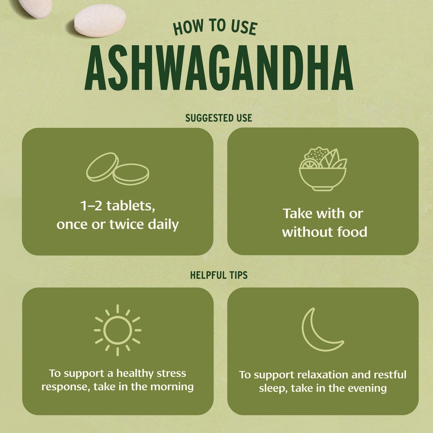 Banyan Botanicals Organic Ashwagandha - 1000mg per Serving - Cortisol Manager & Stress Relief Supplement - Adrenal Support for Mood, Restful Sleep & Muscle Recovery - 180 Tablets - Non-GMO, Vegan* Banyan BotanicalsBuy Supplements Australia