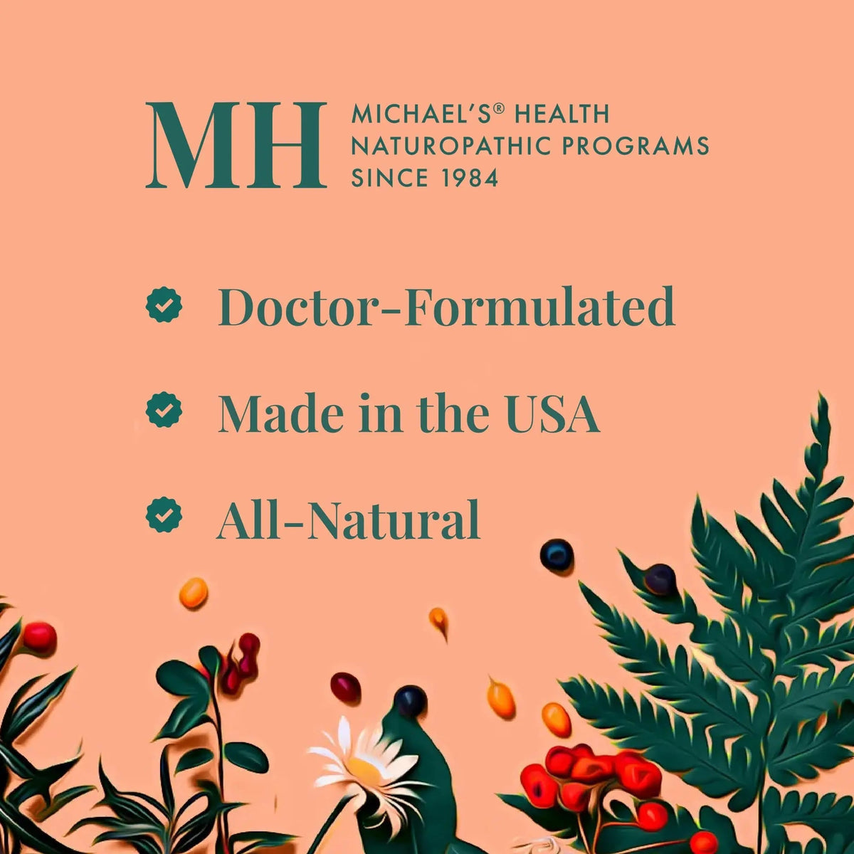 MICHAEL'S Health Naturopathic Programs Teen Girls Multivitamin - 120 Vegetarian Capsules - Nutrients for Healthy Growth & Development MICHAEL'SBuy Supplements Australia