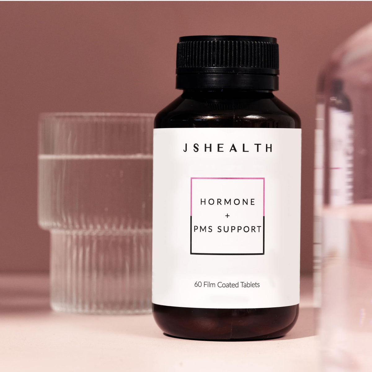JSHealth Vitamins Hormone Balance for Women and PMS Support Supplement - Premenstrual Symptom Relief with Vitamins B3, B6 & Magnesium (60) JSHealthBuy Supplements Australia