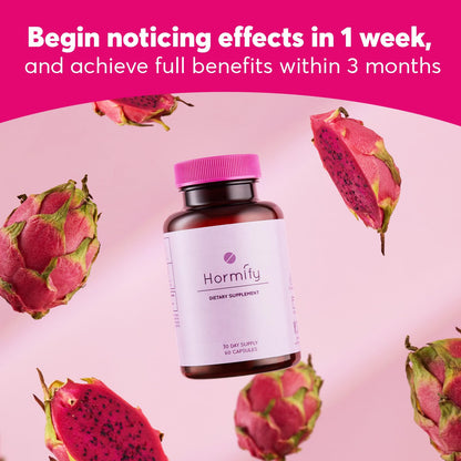Women's Hormone Balance Supplement - Natural Support for Hormonal Balance, Energy Boost, Mood Swings, Hot Flashes, Menopausal Balance - 60 Capsules HormifyBuy Supplements Australia