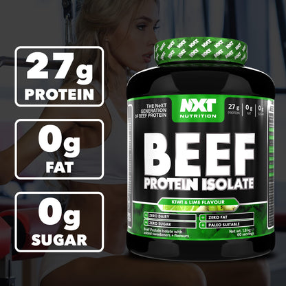 NXT Nutrition Beef Protein Isolate Powder - Protein Powder High in Natural Amino Acids NXT NutritionBuy Supplements Australia