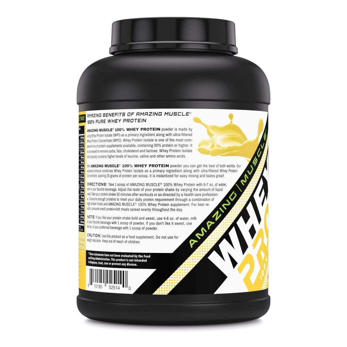 Amazing Muscle 100% Whey Protein Powder *Advanced Formula with Whey Protein Amazing NutritionBuy Supplements Australia