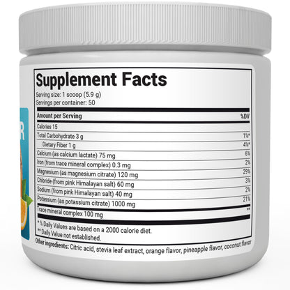 Dr. Berg Hydration Keto Electrolyte Powder - Enhanced w/ 1,000mg of Potassium Dr. Berg NutritionalsBuy Supplements Australia