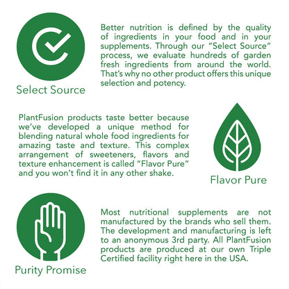 PlantFusion Vegan Collagen Powder - Plant Based Collagen Protein Powder For Muscle & Joints, Hair, Skin & Nails - Keto, Gluten Free, Soy Free, Non-Dairy, No Sugar, Non-GMO - Unflavored 10.58 oz PlantFusionBuy Supplements Australia
