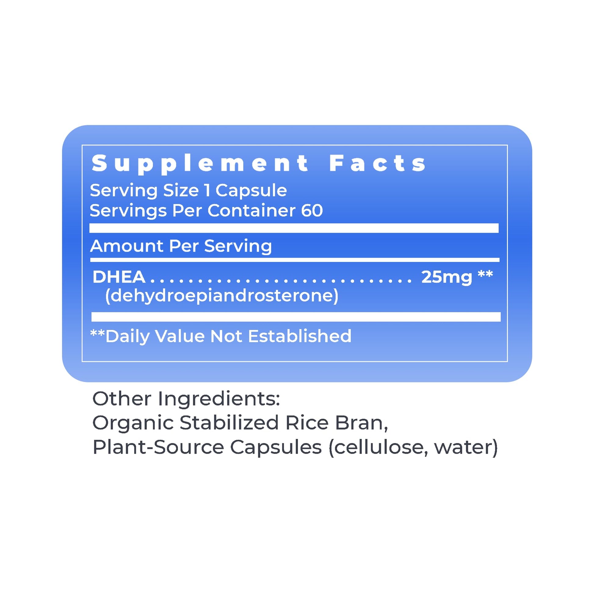 Premier Research Labs Premier DHEA - DHEA Supplement for Women & Men, Pure DHEA 25mg, Hormone Support for Healthy Aging, Wild Yam DHEA, Vegan Friendly - 60 Vegetarian Capsules Premier Research LabsBuy Supplements Australia