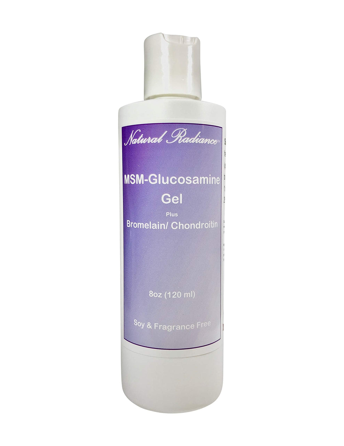 Natural Radiance MSM Plus - Glucosamine Bromelain and Chrondroitin 8 oz. Bottle - Oderless Natural RadianceBuy Supplements Australia