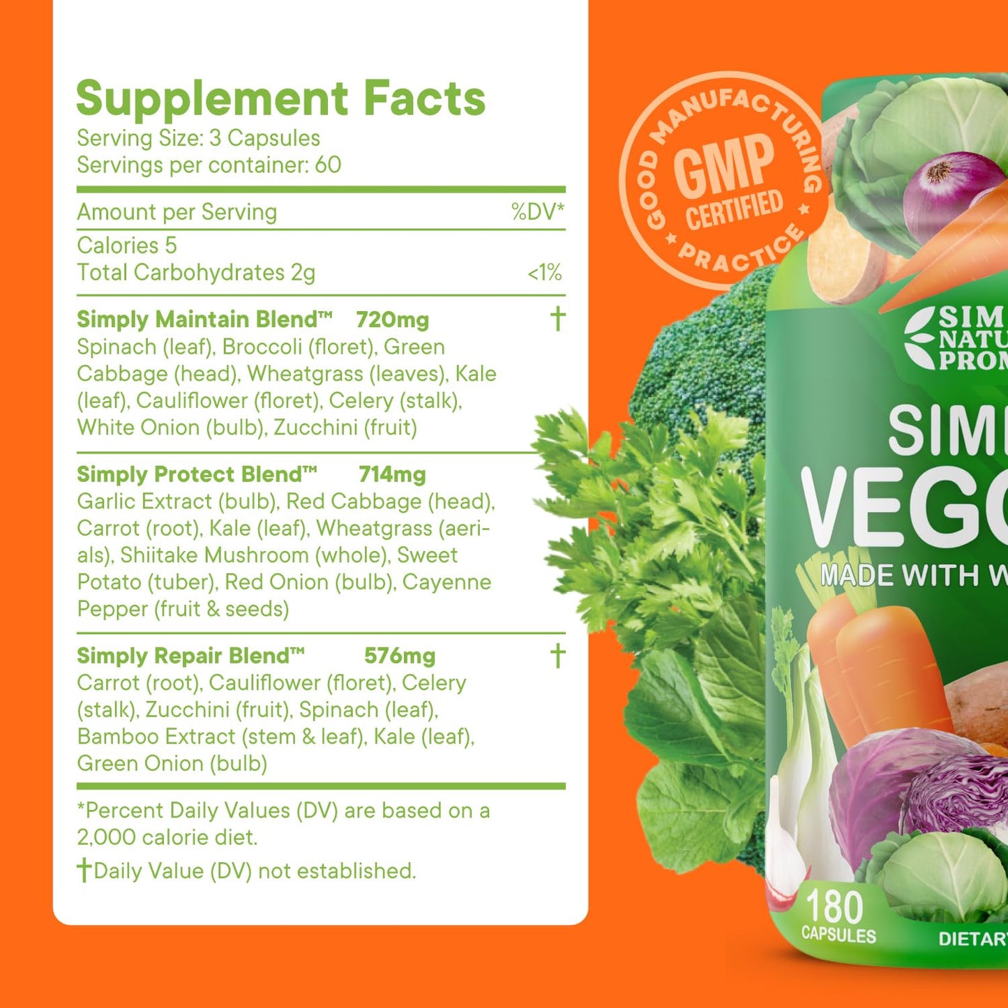 Simply Nature's Promise - Packed with Over 40 Different Fruits & Vegetables Simply Nature's PromiseBuy Supplements Australia