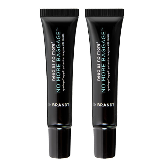Dr. Brandt Needles No More, No More Baggage - 0.23 oz, Pack of 2 - Minimizes Under-Eye Bags, Puffiness & Dark Circles Dr. Brandt Skincare buy supplements Au