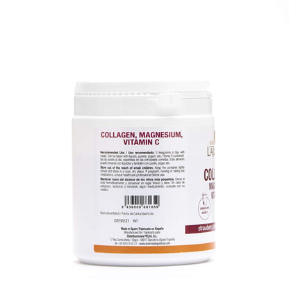 Ana Maria Lajusticia – Collagen with magnesium and vit c – 350 grams (strawberry flavour) Ana María LajusticiaBuy Supplements Australia