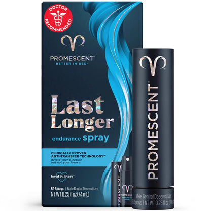Promescent Desensitizing Delay Spray for Men Clinically Proven to Help You Last Longer in Bed - Better Maximized Sensation + Prolonged Climax for Him,7.4ml Promescent buy supplements Au