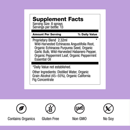 Dr. Schulze's Throat & Tonsil - Soothing Throat Spray for Fast-Acting Protection - Supports Immunity - Plant-Based Formula - Easy-Spray Nozzle - Gluten-Free & Vegan - 1 oz (13 Servings) Dr. Schulze'sBuy Supplements Australia