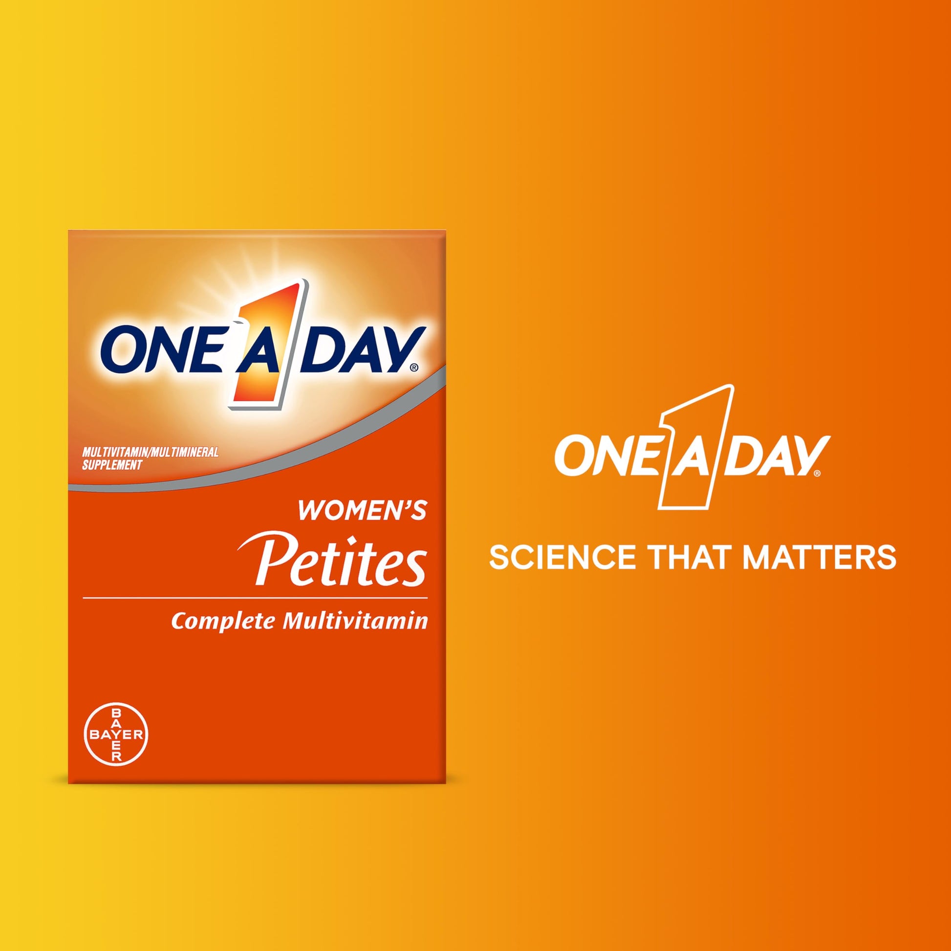 One A Day Women’s Petites Multivitamin,Supplement with Vitamin A, C, D, E and Zinc for Immune Health Support, B Vitamins, Biotin, Folate (as folic acid) & more,Tablet, 160 count ONE A DAYBuy Supplements Australia