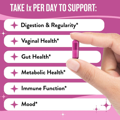 Legendairy Milk Hot Girl Ish™ - Daily Probiotics for Women with 50 Billion CFU - Women's Probiotic Supplement with 20 Probiotic Strains, Prebiotics & Postbiotic for Digestive, Gut & Immune Health Legendairy MilkBuy Supplements Australia