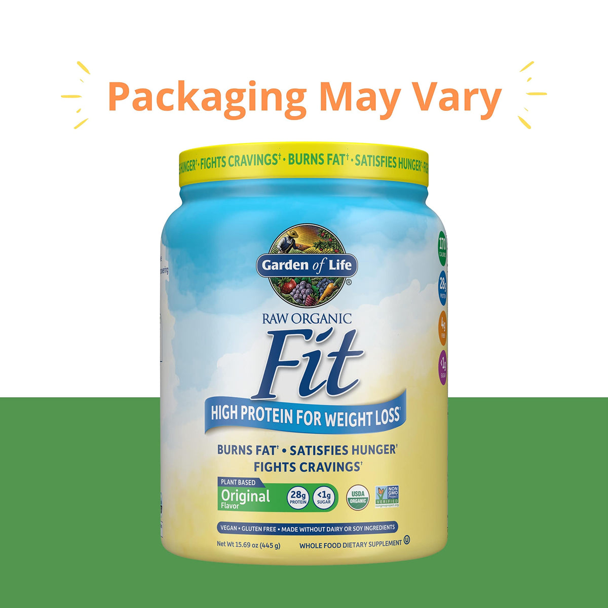 Garden of Life Raw Organic Fit Powder, Original - High Protein for Weight Loss (28g) Plus Garden of LifeBuy Supplements Australia