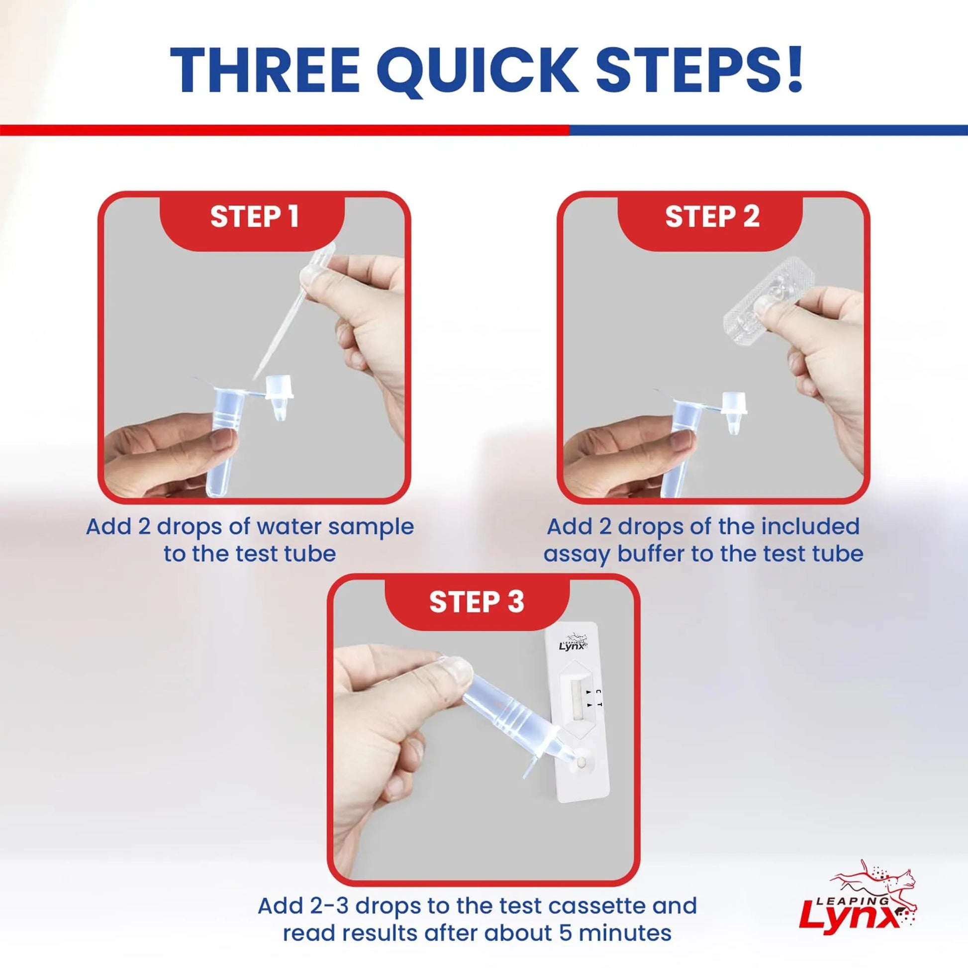 Bacteria Water Test Kit – Coliform, E. coli & Salmonella Detection for Well & Tap Water | Rapid Home Drinking Water Screening Kit with Lab-Quality Results | Leaping Lynx Leaping LynxBuy Supplements Australia