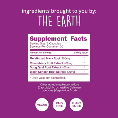 Hormone Balance for Women – PMS Support Supplement, Menopause & Perimenopause | Bloating Relief, Menstrual Cramp, Mood, PMDD | Chasteberry Supplements, Black Cohosh, Dong Quai | Vegan, Non-GMO, 60 Ct Happy Healthy HippieBuy Supplements Australia