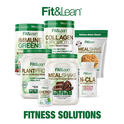 Fit & Lean Meal Shake Meal Replacement with Protein, Fiber, Probiotics and Organic Fruits Fit & LeanBuy Supplements Australia