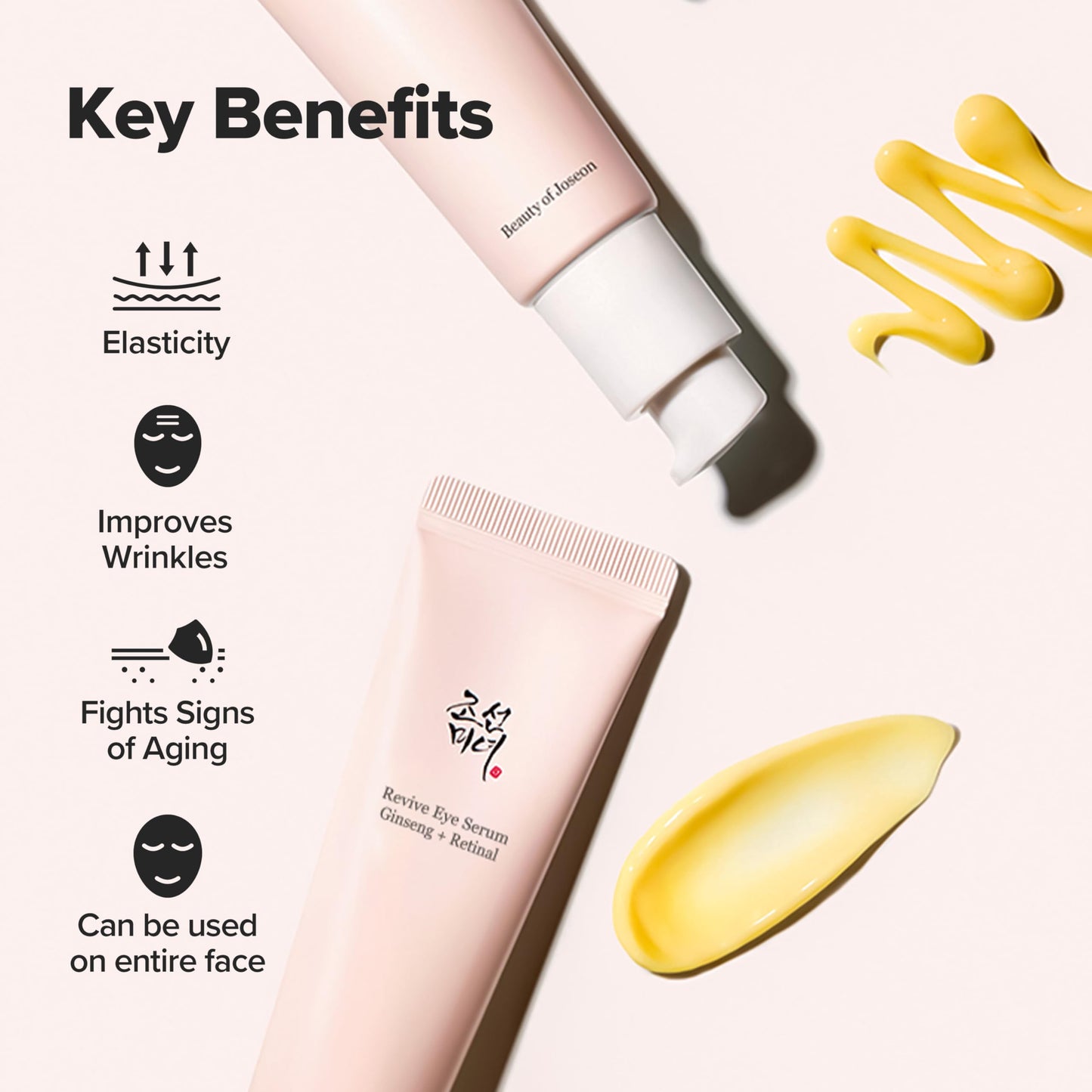Beauty of Joseon Revive Eye Serum with Retinal Niacinamide Correction for Puffy Eye Bags