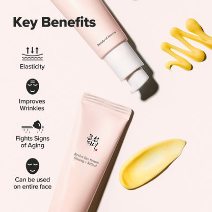 Beauty of Joseon Revive Eye Serum with Retinal Niacinamide Correction for Puffy Eye Bags