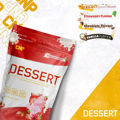 CNP Professional High Protein Dessert Mix, 25g of Dual Release Protein with Micellar Casein CNP ProfessionalBuy Supplements Australia