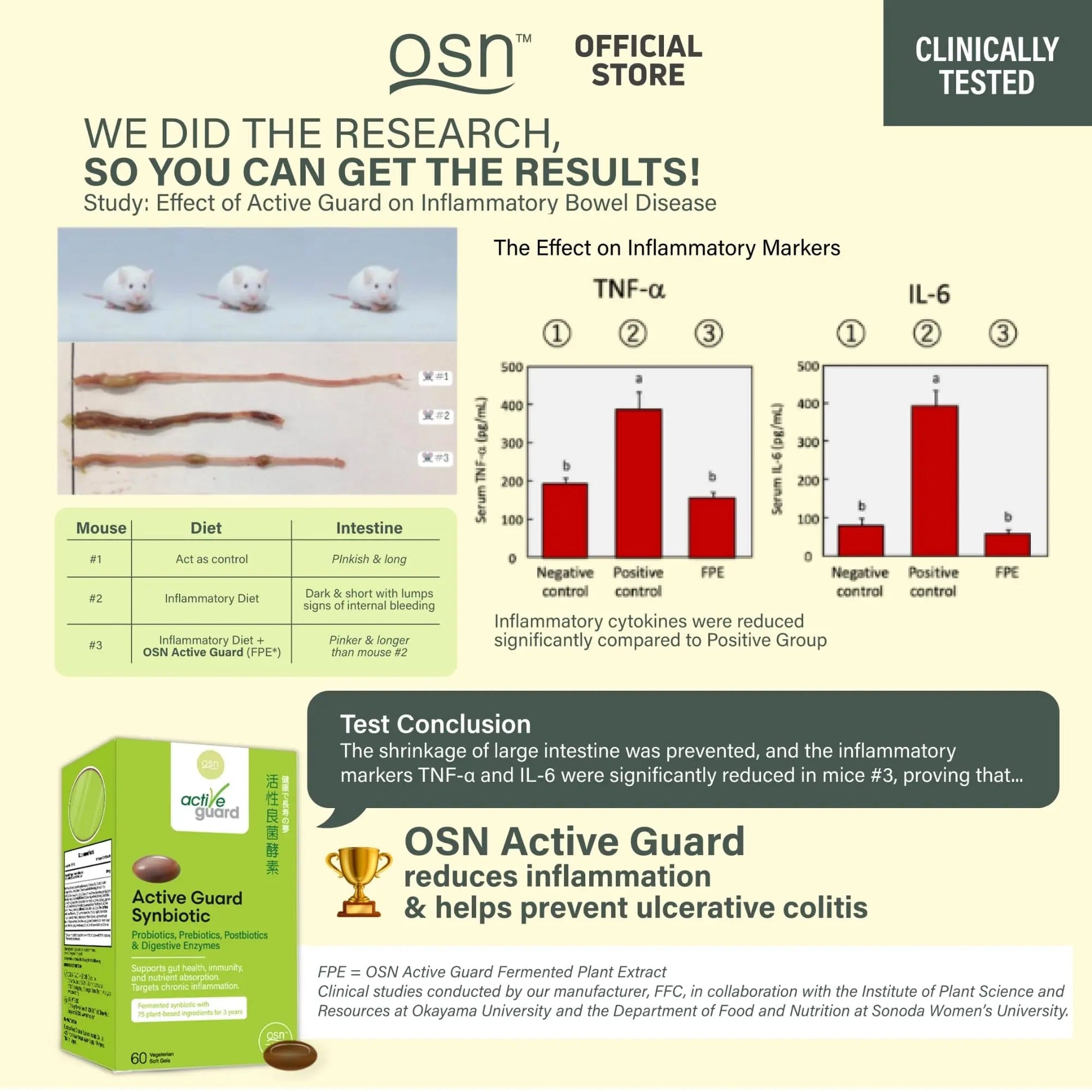 OSN Probiotics for Women Men ActiveGuard 3 Year Japanese Fermented Synbiotic - 17 Strains Prebiotics Postbiotics - Gut Health Digestive Enzymes - 60 Shelf Stable Softgels OSNBuy Supplements Australia