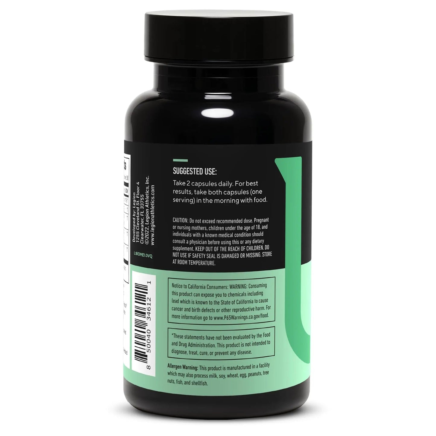 LEGION Biome Probiotic - Natural Probiotics Gut Health Supplement for Women & Men - Probiotic Nutritional Supplements Help Reduce Bloating, Cramping & Gas - Colon Health Probiotic Pills, 30 Servings LEGIONBuy Supplements Australia
