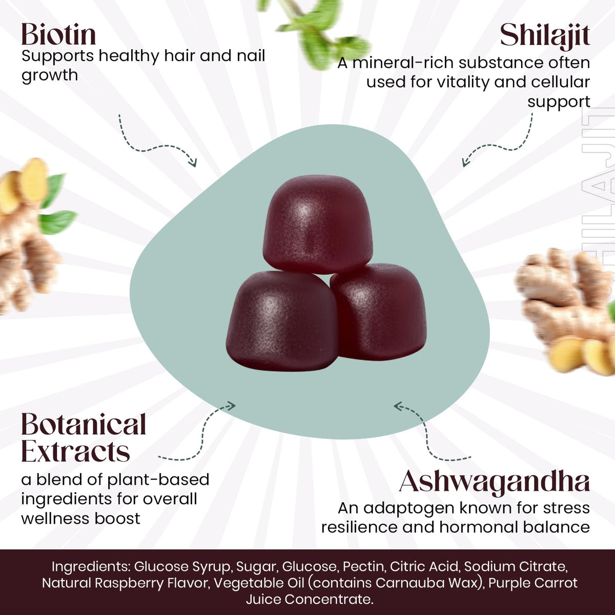 The EverÉ Natural Alchemy Evere RootRise Gummies - Shilajit + Ashwagandha Gummies The EverÉ Natural Alchemy buy supplements Au