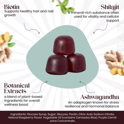 The EverÉ Natural Alchemy Evere RootRise Gummies - Shilajit + Ashwagandha Gummies The EverÉ Natural Alchemy buy supplements Au