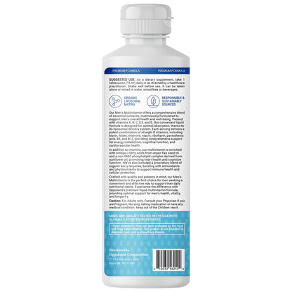oppuland - Men's Multivitamin - Liquid Supplement - Liposomal Delivery - Daily Multi Vitamin with Biotin B Complex Omega-3 - Hair & Nail Support Vitamin oppulandBuy Supplements Australia