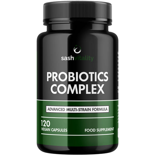 Probiotics & Prebiotics | 435 Billion CFU | Bio Cultures Complex | 120 Vegetarian Capsules for Women & Men - Lactobacillus Acidophilus, Bifidobacterium