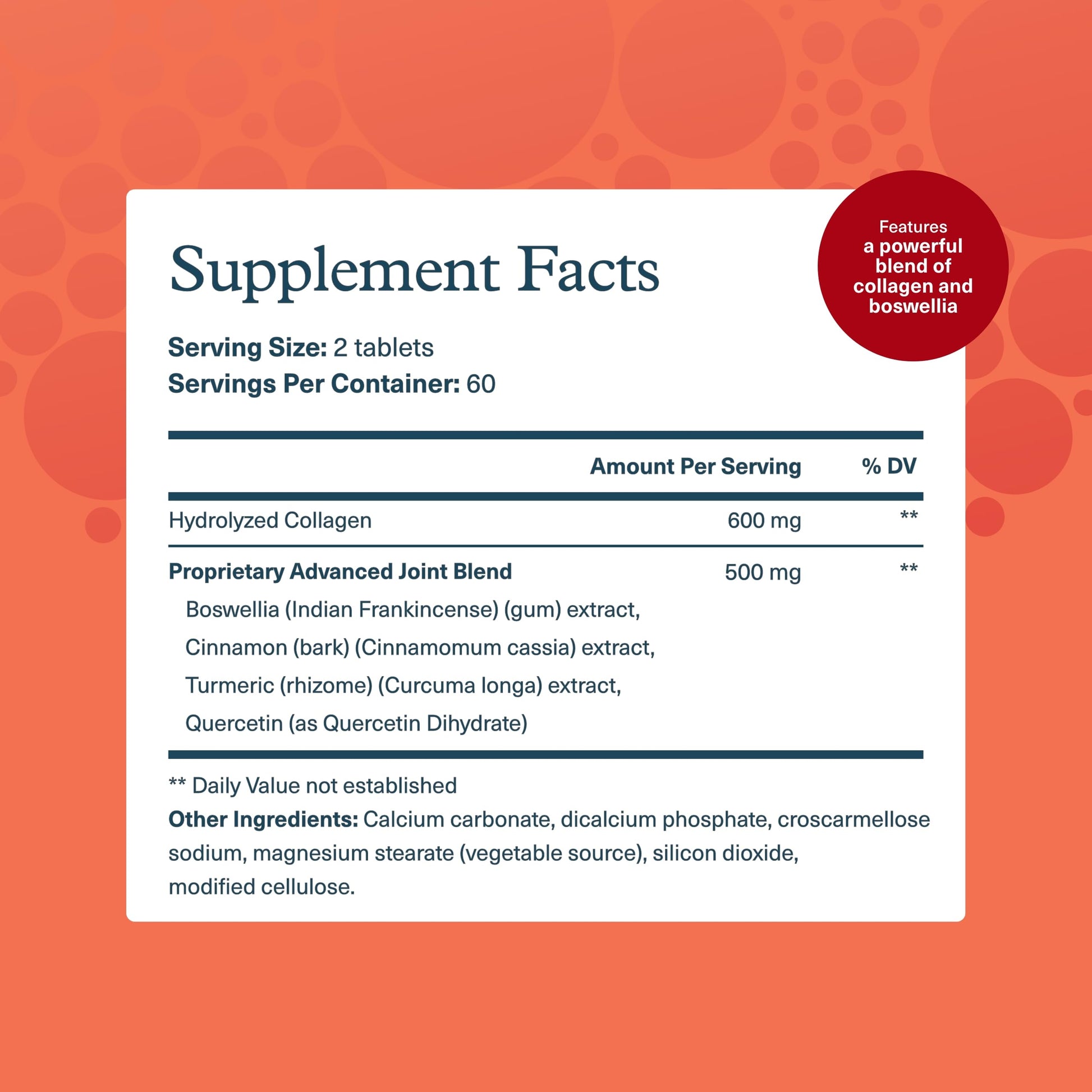 Youtheory Joint Collagen Advanced - Contains Undenatured Type II Collagen & Herbal Ingredients - Contains Bovine Source - Shellfish Free - 120 Tablets (60-Day Supply) YoutheoryBuy Supplements Australia