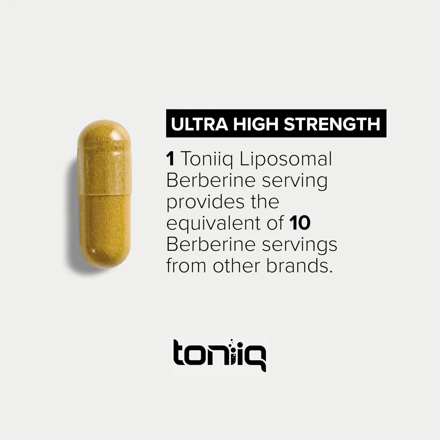 Toniiq Liposomal Berberine – High-Strength 1,500mg Complex with LipoAvail® Liposomal Berberine Supplement with Cinnamon, Milk Thistle & Chromium – Third-Party Tested – 90 Capsules ToniiqBuy Supplements Australia