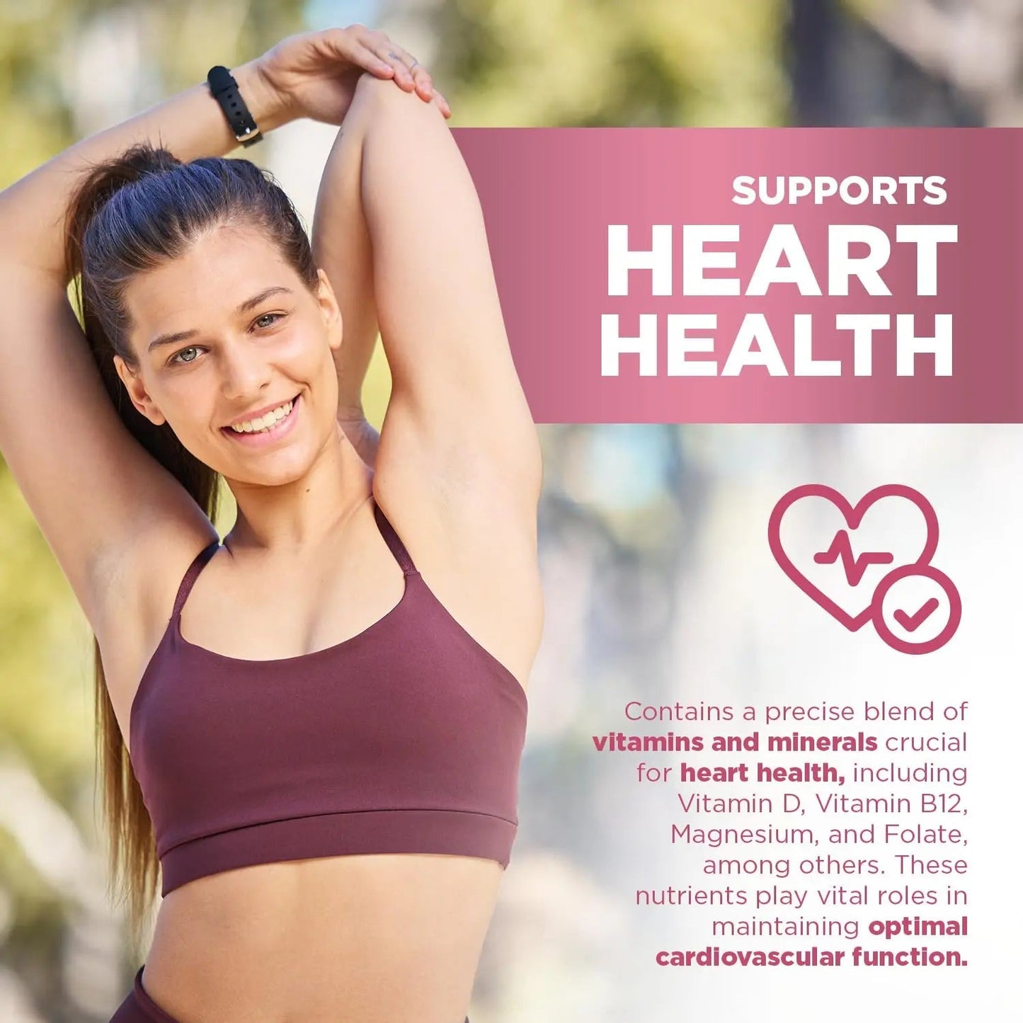 Built by Nature Vitamins for Women – Women's Complete Daily Multivitamin Supplement with A, B, C, D, E, Iron, Calcium, Magnesium and Multi Minerals Built by NatureBuy Supplements Australia
