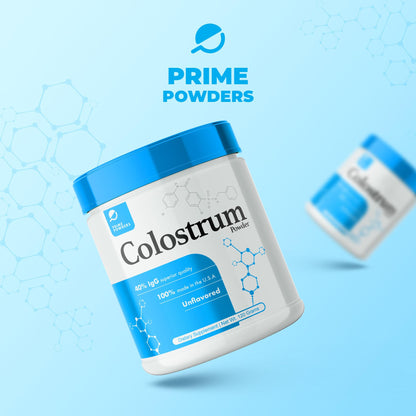 Prime Powders Colostrum Over 40% IgG, Grass Fed, Gut Health, Bloating Immunity Skin Prime PowdersBuy Supplements Australia