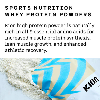 Kion Clean Protein | Grass-Fed & Pasture-Raised Whey Isolate Protein Powder KionBuy Supplements Australia