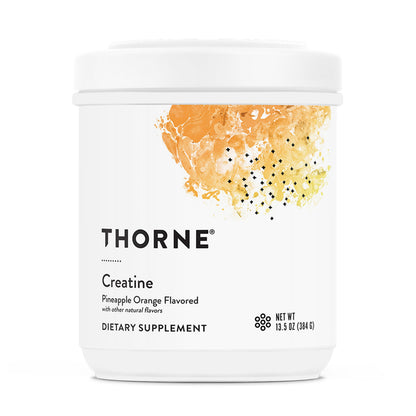THORNE Creatine - Micronized Creatine Monohydrate Powder - Support for Muscles & Cognitive Function* - for Women & Men - Pineapple Orange - NSF Certified for Sport - 5 g per Serving - 60 Servings THORNEBuy Supplements Australia